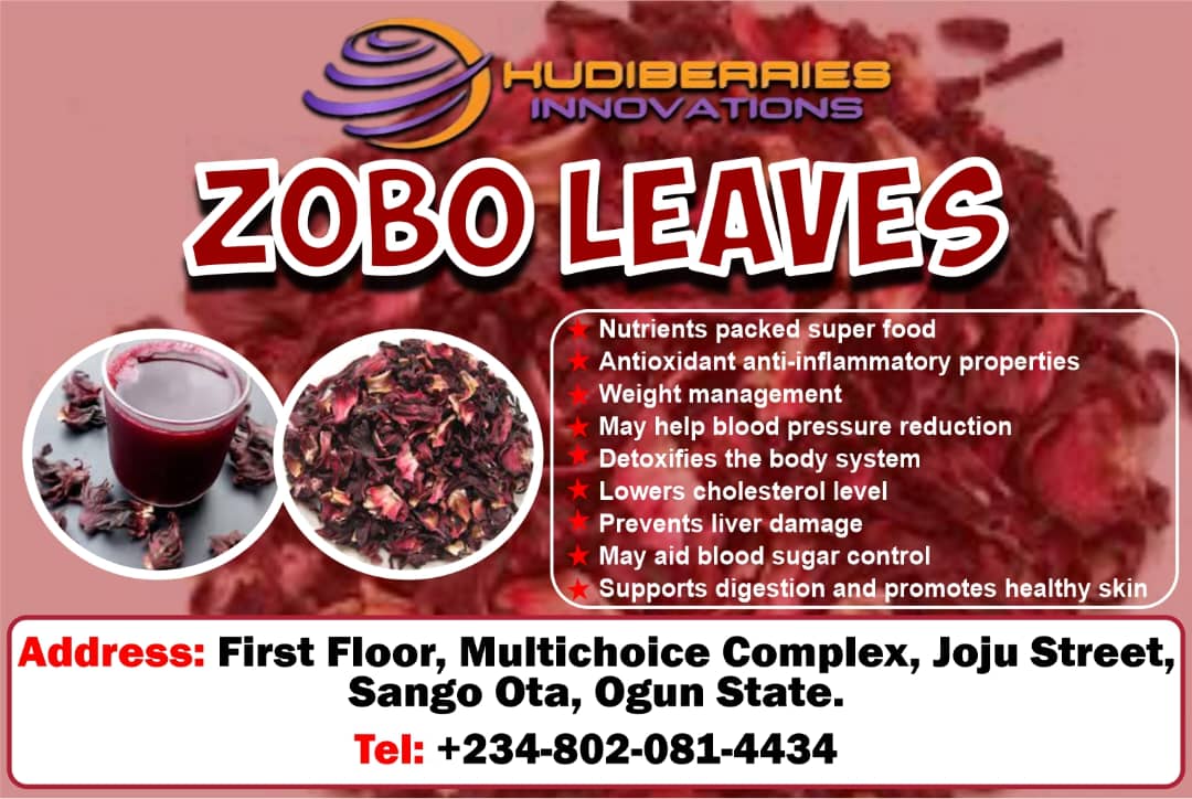 KudiBerries Zobo Leaves 
